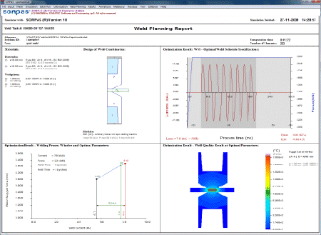 Weld Planning Report